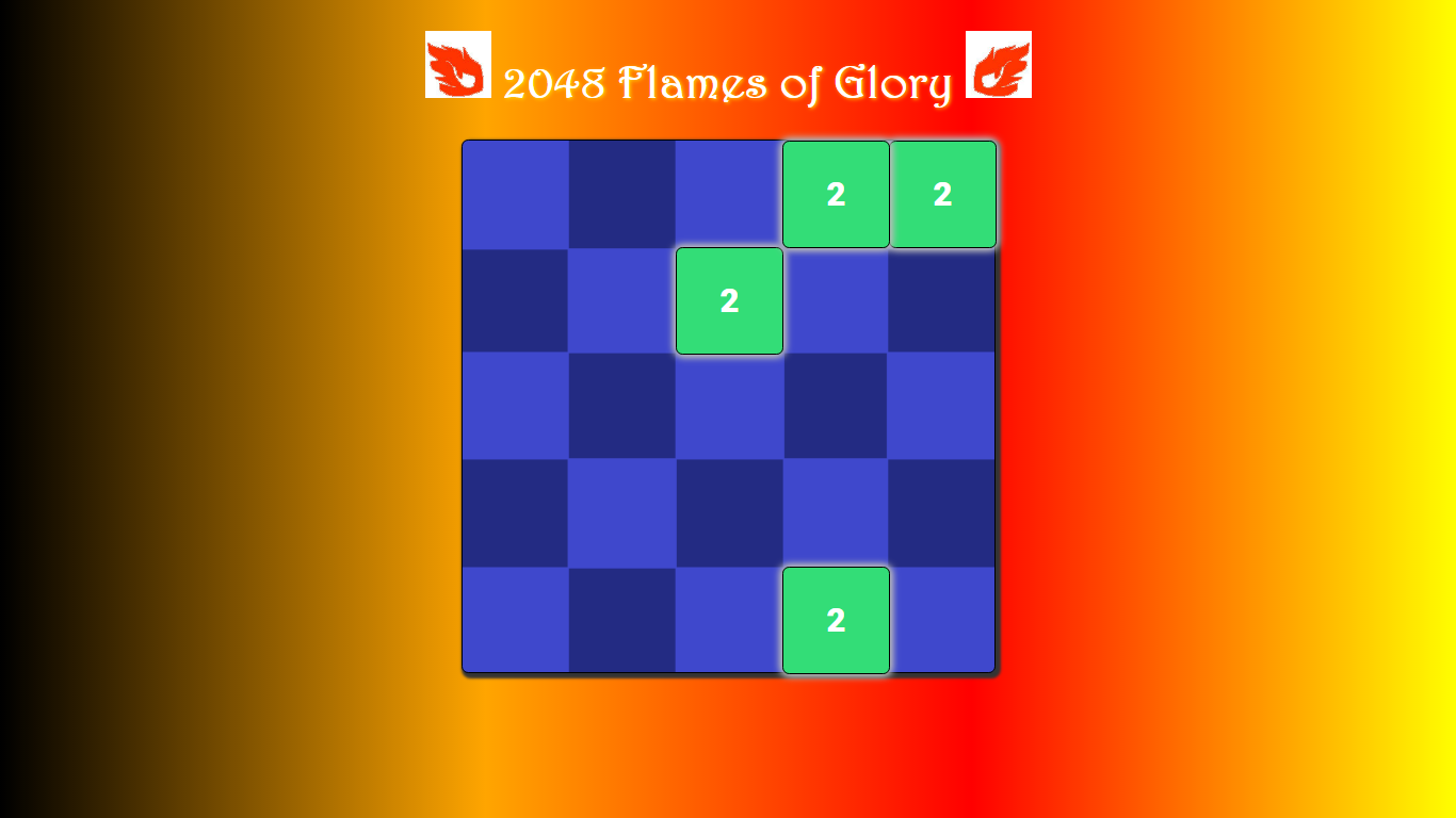 2048 puzzle game image display snapshot